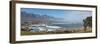 Elevated View of a Beach with Mountain Range in the Background, Twelve Apostles, Camps Bay-null-Framed Photographic Print