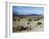 Elevated View of a Us Military Camp, Sahara, 1943-Margaret Bourke-White-Framed Photographic Print