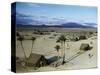 Elevated View of a Us Military Camp, Sahara, 1943-Margaret Bourke-White-Stretched Canvas