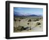 Elevated View of a Us Military Camp, Sahara, 1943-Margaret Bourke-White-Framed Photographic Print