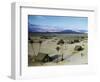 Elevated View of a Us Military Camp, Sahara, 1943-Margaret Bourke-White-Framed Photographic Print