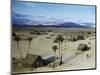 Elevated View of a Us Military Camp, Sahara, 1943-Margaret Bourke-White-Mounted Photographic Print