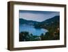 Elevated view of Admiralty Bay, Port Elizabeth, Bequia, Saint Vincent And The Grenadines-null-Framed Photographic Print