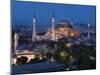 Elevated View of Aya Sofya, in Sultanahmet, Istanbul, Turkey-Gavin Hellier-Mounted Premium Photographic Print