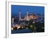 Elevated View of Aya Sofya, in Sultanahmet, Istanbul, Turkey-Gavin Hellier-Framed Photographic Print