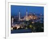 Elevated View of Aya Sofya, in Sultanahmet, Istanbul, Turkey-Gavin Hellier-Framed Photographic Print