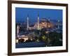 Elevated View of Aya Sofya, in Sultanahmet, Istanbul, Turkey-Gavin Hellier-Framed Photographic Print