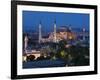 Elevated View of Aya Sofya, in Sultanahmet, Istanbul, Turkey-Gavin Hellier-Framed Photographic Print