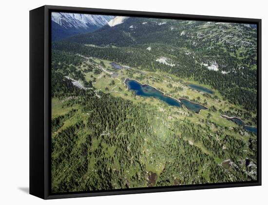 Elevated View of Banff National Park, Canada-Robert Harding-Framed Stretched Canvas