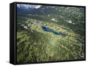 Elevated View of Banff National Park, Canada-Robert Harding-Framed Stretched Canvas