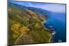 Elevated view of Big Sur coastline, California, USA-null-Mounted Photographic Print