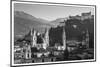 Elevated view of buildings in city, Salzburg, Salzburgerland, Austria-Panoramic Images-Mounted Photographic Print