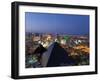 Elevated View of Casinos on the Strip, Las Vegas, Nevada, United States of America, North America-Gavin Hellier-Framed Photographic Print