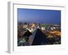 Elevated View of Casinos on the Strip, Las Vegas, Nevada, United States of America, North America-Gavin Hellier-Framed Photographic Print