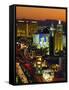 Elevated View of Casinos on the Strip, Las Vegas, Nevada, USA-Gavin Hellier-Framed Stretched Canvas