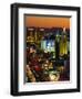 Elevated View of Casinos on the Strip, Las Vegas, Nevada, USA-Gavin Hellier-Framed Photographic Print