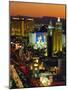 Elevated View of Casinos on the Strip, Las Vegas, Nevada, USA-Gavin Hellier-Mounted Photographic Print