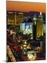 Elevated View of Casinos on the Strip, Las Vegas, Nevada, USA-Gavin Hellier-Mounted Photographic Print