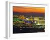 Elevated View of Casinos on the Strip, Las Vegas, Nevada, USA-Gavin Hellier-Framed Photographic Print