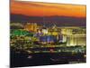 Elevated View of Casinos on the Strip, Las Vegas, Nevada, USA-Gavin Hellier-Mounted Photographic Print