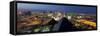 Elevated View of Casinos on the Strip, Las Vegas, Nevada, USA-Gavin Hellier-Framed Stretched Canvas