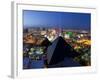 Elevated View of Casinos on the Strip, Las Vegas, Nevada, USA-Gavin Hellier-Framed Photographic Print