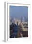 Elevated View of Champs Elysees, Arc De Triomphe and La Defense, Paris, France, Europe-Charles Bowman-Framed Premium Photographic Print