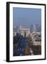 Elevated View of Champs Elysees, Arc De Triomphe and La Defense, Paris, France, Europe-Charles Bowman-Framed Photographic Print