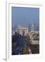 Elevated View of Champs Elysees, Arc De Triomphe and La Defense, Paris, France, Europe-Charles Bowman-Framed Photographic Print