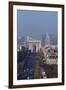 Elevated View of Champs Elysees, Arc De Triomphe and La Defense, Paris, France, Europe-Charles Bowman-Framed Photographic Print