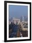 Elevated View of Champs Elysees, Arc De Triomphe and La Defense, Paris, France, Europe-Charles Bowman-Framed Photographic Print