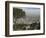 Elevated View of City and Bay from Mount Carmel, Haifa, Israel, Middle East-Eitan Simanor-Framed Photographic Print