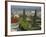 Elevated View of City Including Bahai Shrine and Gardens, Haifa, Israel, Middle East-Eitan Simanor-Framed Photographic Print