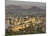 Elevated view of City Palace, Udaipur, India-Adam Jones-Mounted Photographic Print