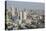 Elevated view of city skyline, Bangkok, Thailand, Southeast Asia, Asia-Frank Fell-Stretched Canvas