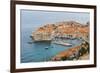 Elevated View of Dubrovnik Old Town-Matthew Williams-Ellis-Framed Photographic Print