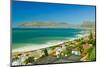 Elevated view of False Bay and Indian Ocean, overlooking St. James and Fish Hoek, outside of Cap...-null-Mounted Photographic Print