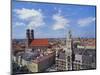 Elevated View of Frauenkirche, Munich, Germany-Hans Peter Merten-Mounted Photographic Print