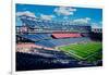 Elevated view of Gillette Stadium, home of Super Bowl champs, New England Patriots, NFL Team, Bo...-null-Framed Premium Photographic Print