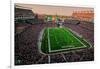 Elevated view of Gillette Stadium, home of Super Bowl champs, New England Patriots, NFL Team pla...-null-Framed Photographic Print