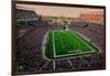Elevated view of Gillette Stadium, home of Super Bowl champs, New England Patriots, NFL Team pla...-null-Framed Photographic Print