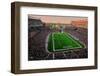 Elevated view of Gillette Stadium, home of Super Bowl champs, New England Patriots, NFL Team pla...-null-Framed Photographic Print