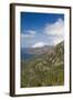 Elevated View of Golfe De Girolata Gulf, Corsica, France-Walter Bibikow-Framed Photographic Print