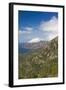 Elevated View of Golfe De Girolata Gulf, Corsica, France-Walter Bibikow-Framed Photographic Print