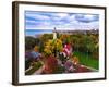 Elevated view of Grosse Point Lighthouse in Evanston, Cook County, Illinois, USA-null-Framed Photographic Print