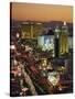 Elevated View of Hotels and Casinos, Las Vegas, Nevada, United States of America, North America-Gavin Hellier-Stretched Canvas