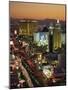 Elevated View of Hotels and Casinos, Las Vegas, Nevada, United States of America, North America-Gavin Hellier-Mounted Photographic Print