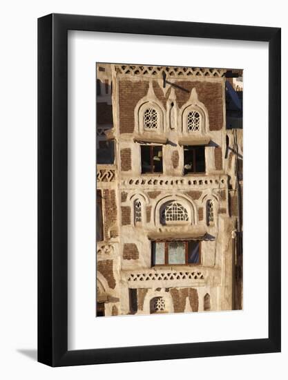 Elevated View of House Architecture-Bruno Morandi-Framed Photographic Print