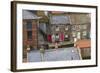Elevated View of Houses, Staithes, North Yorkshire, Yorkshire, England, United Kingdom, Europe-Miles Ertman-Framed Photographic Print