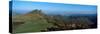 Elevated view of Irau Peaks, Iraty Mountain, Basque Country, Pyrenees-Atlantiques, France-null-Stretched Canvas